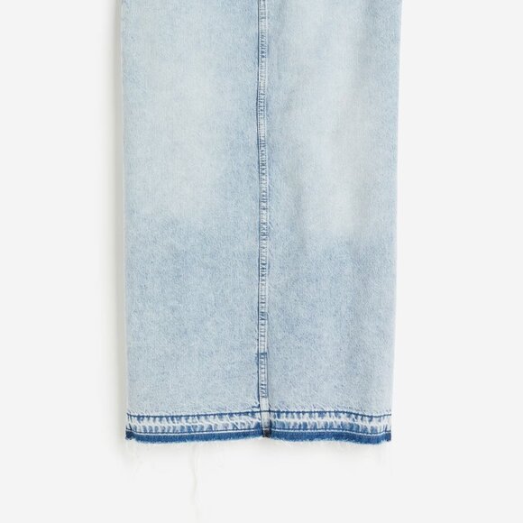 Divided Long Denim Maxi Skirt - Picture 2 of 8